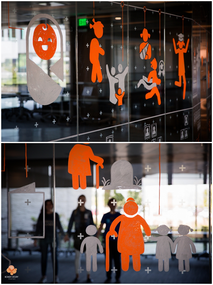 UX Glass Wall installation photography | Kansas City Corporate Photographer | Bokeh Story Photos