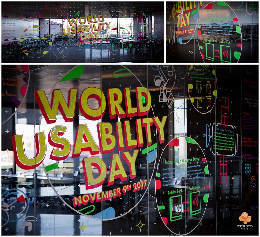 UX Glass Wall installation photography | Kansas City Corporate Photographer | Bokeh Story Photos